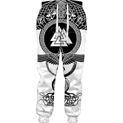 CLOOCL Hip Hop Newest Viking Tattoo Trousers 3D Print Men Women Unisex Fashion Casual Streetwear Sweatpants Drop Shipping