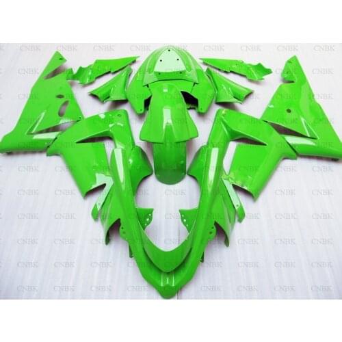 Fairings for Ninja ZX 10r 04 for Kawasaki ZX10r Fairing 2005 ZX-10r Bodywork 2004 - 2005 Green