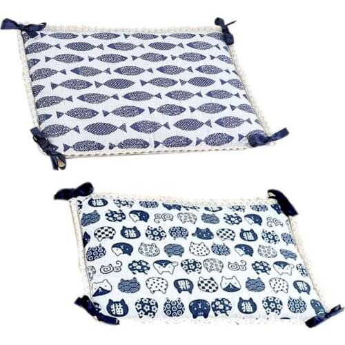 Summer Pet Cooling Mat Printed Breathable Waterproof Pet Sleeping Pad Comfortable Cat Dog Bed Nest Cushion