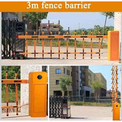 10 Million Cycles Automatic Boom Gate Barrier remote gate arm mechanical automatic parking barri door barrier with DIY 3-5