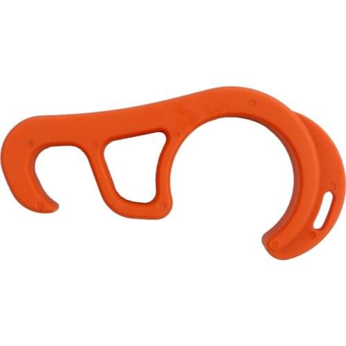 MEROCA Bicycle Motorcycle Parking Safety Buckle Brake Hook Slope Iamok Front Lock Orange
