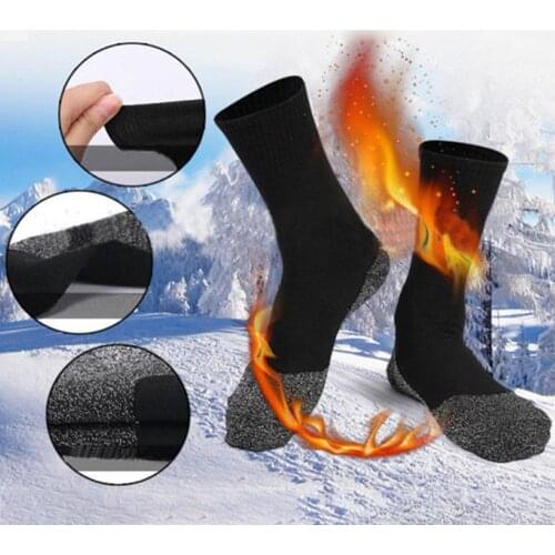 Outdoor Winter Self Heating Heated Socks Unisex Thermal Work Boot Warm Feet Comfort Health Heat Guard Hiking Sports Socks