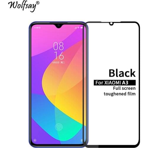 Wolfsay Screen Protectors For Xiaomi Mi A3