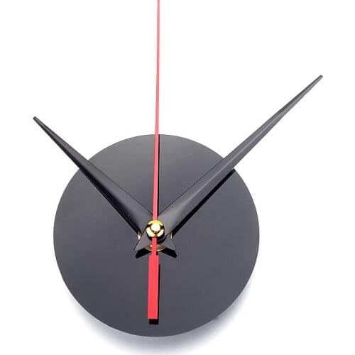 1pcs Black DIY Hanging DIY Quartz Repair Movement Clock Mechanism Parts Quartz Watch Silent Wall Clock Movement with Needles