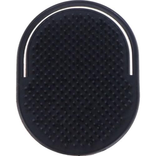 1 PCS Shampoo Comb Pocket Men Beard Mustache Palm Scalp Massage Black Hair Care Travel Portable Hair Comb Brush Styling Tools