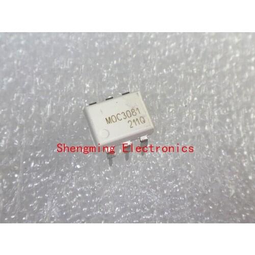 10PCS MOC3081 DIP-6