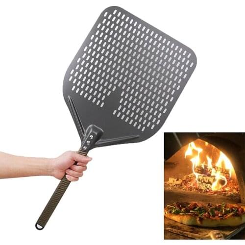 12 14 Inch Long Aluminum Pizza Shovel With Long Handle Pastry Tool Accessories