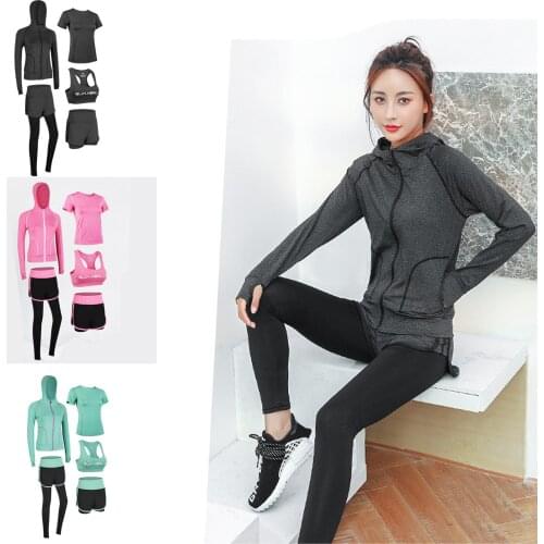 Seamless Women Yoga Set Workout Sportswear Gym Clothing Fitness Long Sleeve Crop Top High Waist Sports Suits Dropshipping