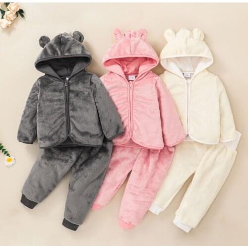 Bobora Toddler Little Kids Baby Boys Girls Outfits Set Long Sleeve Hoodie Sweatsuit Tracksuits Clothing Suit