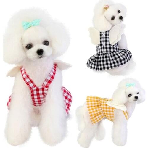 Pet Summer Clothes Dog Clothes Chihuahua Dog Summer Princess Dog Wedding Dress York Dog Clothes Chihuahua Pet Clothes