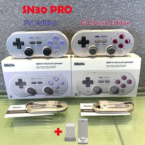 Hotsale 8BitDo SN30 Pro Game Controller for Nintendo Switch Android MacOS Steam Windows PC Joystick Wireless Gamepad Accessories