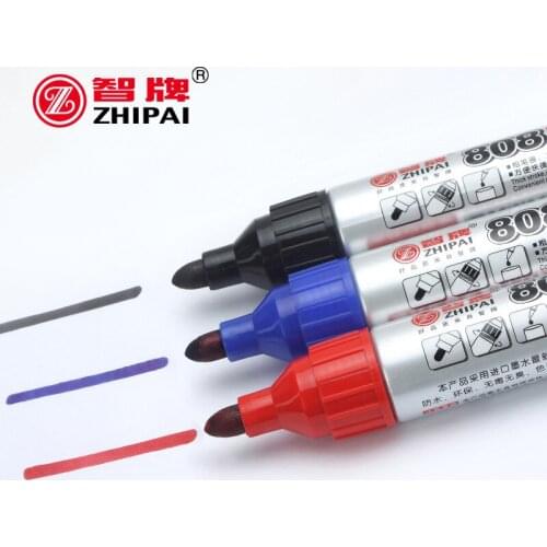 6 Pieces Big Head Huge Capacity Marker Pen