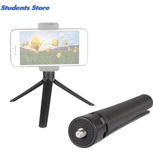 Mini Handheld Tripod Stand Base Desktop Phone Stabilizer Holder for Phone Live Desktop Tripod for Phone Stabilizer Holder