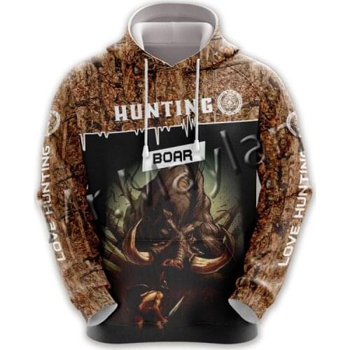 New Style Fashion Animal Boar Hunting Mens Casual Tracksuit 3D Print Unisex Hipster Sweatshirt/Hoodies/Zipper/Long Pants S-470