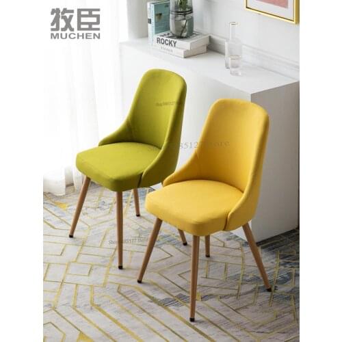 Dining Chair Home Backrest Chair Home Study Bedroom Desk Chair Modern Minimalist Chair Makeup Chair Dining Table Stool