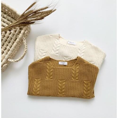 Autumn Winter Girls' Pullover Sweaters Toddler Baby Boys Clothing Knitwear Boys Sweaters RT196