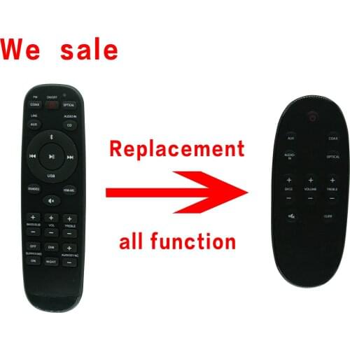 Remote Control For Philips HTL2100 HTL2100/12 HTL2100B HTL2100C HTL2100G HTL2100S HTL2100T HTL2100W TV Soundbar Speaker System