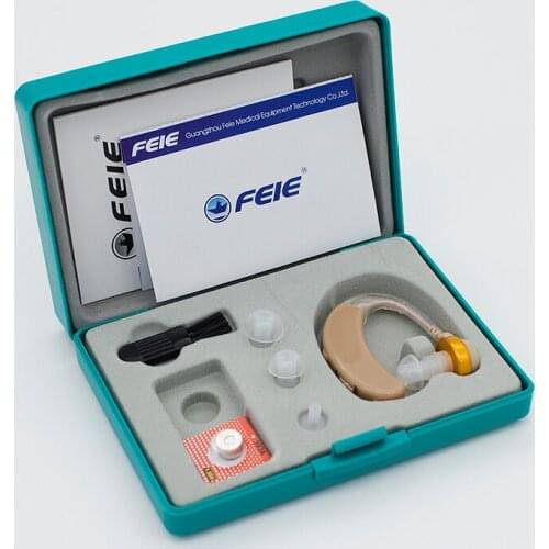 BTE Hearing Aid Ear for Deafness Sound Amplifier Adjustable Hearing Aids Portable Super Ear Hearing Amplifier for the Elderly