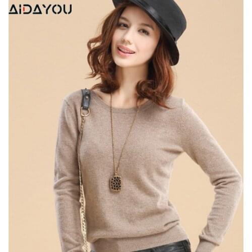 Women Sweaters Knitting O Neck Autumn Fit Wool Thermal Short Lightweight Japanese Korean Pullovers Jumper Knitwear ouc005