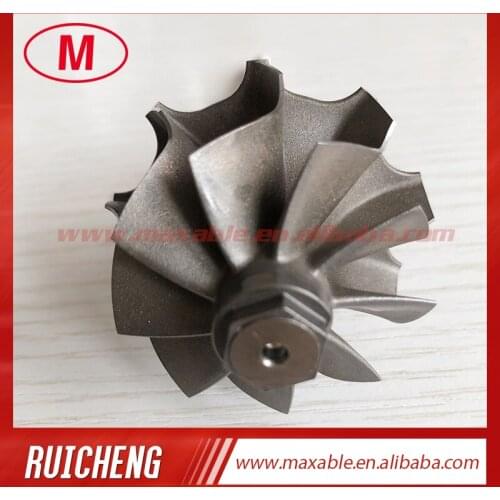 TD04LR reverse 41.2/47.2mm 9 blades turbine shaft /turbo wheel /turbo shaft