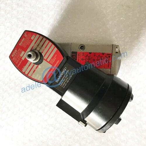 VCEFCM8551A410MO Flameproof ASCO 8551A410MO Push type manual operator stainless steel solenoid valve