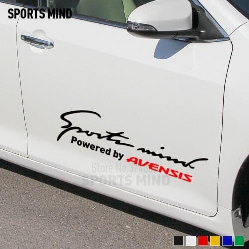 10 Pieces Customization Sports Mind Car Styling Car Sticker Decal exterior accessories For toyota avensis t25 car accessories