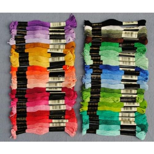 1341 pcs/lot Cross Stitch Yarn Thread Floss