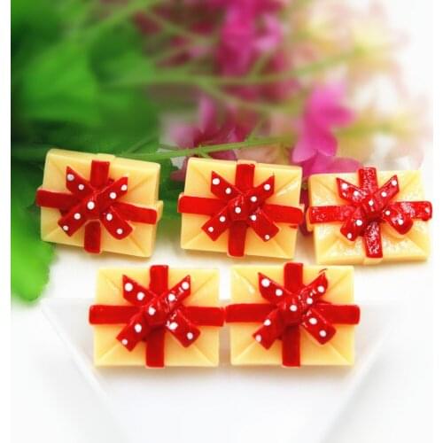 30pcs/lot about 25MM flat back resin Christmas gifts DIY resin cabochons accessories