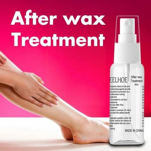 Pre & After Waxing Treatment Spray Liquid Smooth Body Repair Spray Oil Hair Repairing Moisturizing Spray Removal H0F8