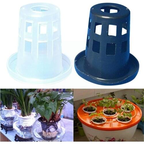 Hydroponic Colonization Mesh Pot Net Cup Basket Hydroponic Planting Soilless Plant Clone Grow Nursery Aeroponic O5v9