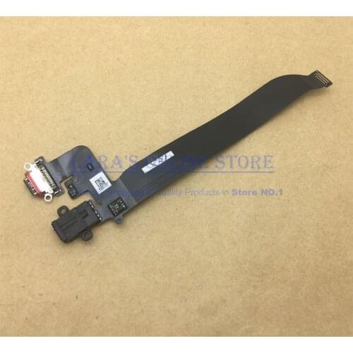 Tested for Oneplus 5 A5000 5t USB Charging Port Dock Connector Board Flex Cable with Earphone Audio Jack Replacement Parts