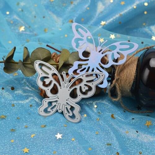 Metal Cutting Dies Lace hollow butterfly Stencil for DIY Scrapbooking Paper Album Card Making Embossing Die