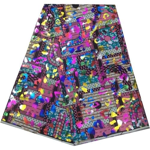 Newest Best Quality African Soft Golden Wax Fabrics Nigerian Golden Ankara Printed Wax 100% Cotton Loincloth 6yards