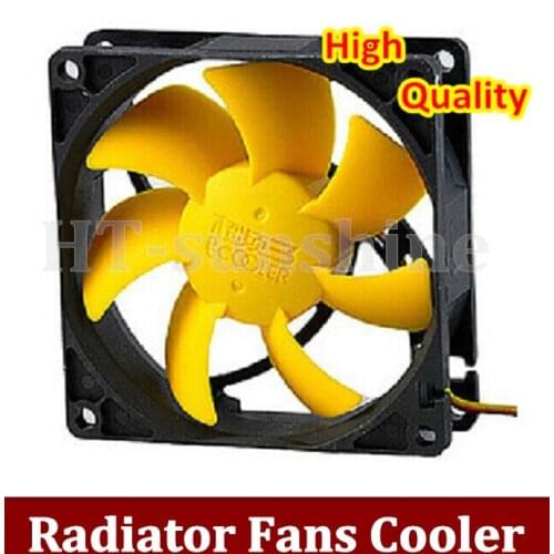 NEW Free shipping F82Y Overclocking three computer case cooling silent fan 9cm