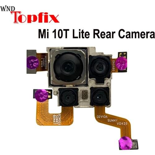 New Original For Xiaomi Mi 10T Lite Back Camera Assembly Flex Cable 10T Lite Rear Main Camera Big Camera Repair Parts