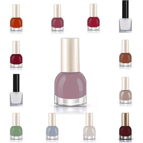 Long Lasting Watery Peel-Off Nail Polish Quick Drying Semi Permanent Soak Off UV Nail Gel Polish Manicure Beauty Decoration