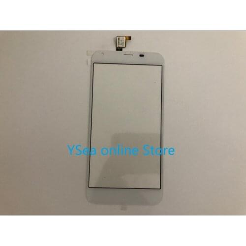 In Stock! 5.5" Black Front Panel Touch Screen For Archos 55 Helium Plus Sensor Mobile Phone Glass Display Replacement Panel