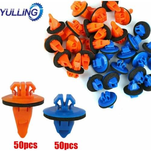 YULLING 100pcs Car Mudguard Fender Flare Moulding Retainer Clip 75397-35010 Fit for Toyota 4Runner 2010 RAV4 Highlander