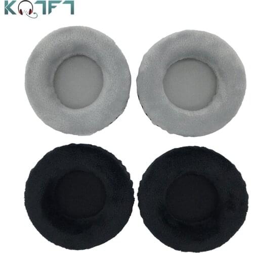 KQTFT 1 Pair of Velvet Replacement Ear Pads for Jabra Evolve 75 Headset EarPads Earmuff Cover Cushion Cups