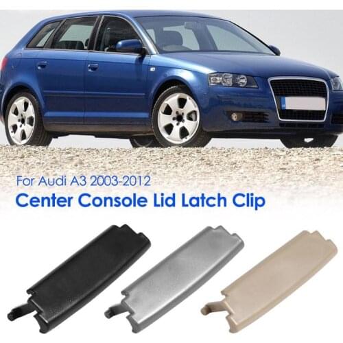 1Pc Plastic Center Console Lid for Audi A3 8P Car Latch Clip Cover for Audi A3 Armrest Latch Clip Catch for A3 8P 03-12 Parts