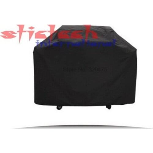 By dhl or ems 10 pcs Universal Outdoor Waterproof BBQ Cover Garden Gas Charcoal Electric Barbeque Grill Protective Cover
