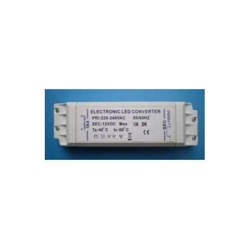 12V/20W constant voltage led driver,AC100-240V input