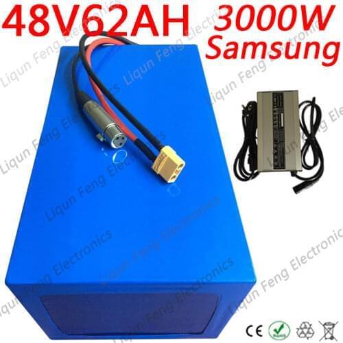 48V 50Ah 60Ah Lithium Battery 48V 3000W 2000W 1000W Electric Scooter Battery 48V 30Ah 35Ah 40Ah 50Ah 60Ah Electric Bike Battery
