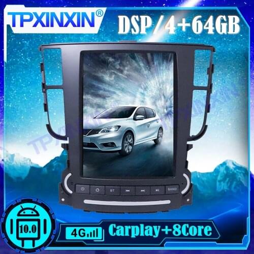 Carplay Android10.0 4G+64G For Acura TL 2006-2018 Tesla Style Multimedia Player DSP GPS Navi Auto radio tape recorder head unit