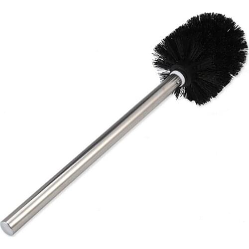 Toilet Brush Stainless Steel Bathroom Toilet Brush WC Kitchen Cleaning Brush Toilet Household WC Bathroom Accessories Sets Quick