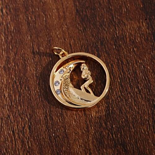 Exquisite Luxury Alloy Micro Pave Zircon Multiple Styles Woman Flower Rectangular Fish Fashion Necklace Accessories