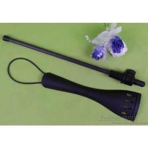 Carbon fiber Double Bass Tailpiece Bass Endpin Accessories Tail gut Tie #593