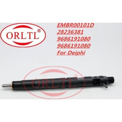 ORLTL 4 pieces EMBR00101D, 101D injector nozzle For Deiphi SSANG YONG Mercedes Mercedes FORD FIAT CITROEN Peugeot