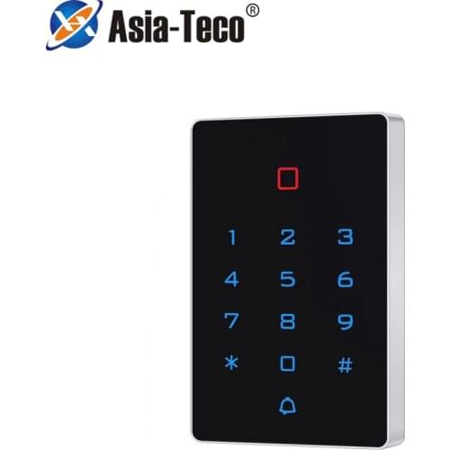 Backlight Touch 125khz RFID Card Access Control Keypad EM Card Reader Door Lock Opener Wiegand 26 Output Anti-disassembly Alarm