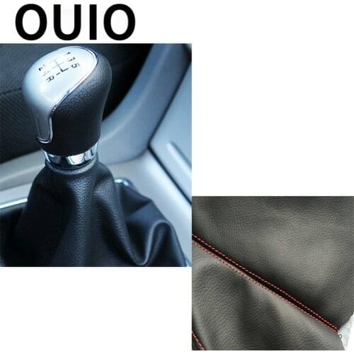 1pcs Car Gear Shift Lever dust-proof cover For Renault Duster Megane 2 Logan Captur Clio Skoda Octavia Rapid Fabia Yeti Superb